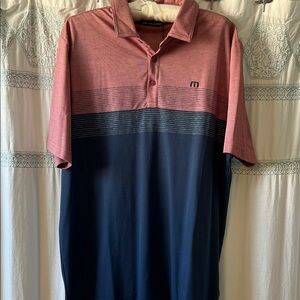 Travis Mathew Men's Two-Tone Polo Shirt